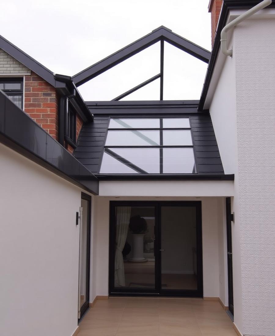 Completed roofing project