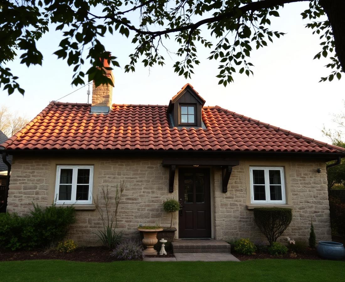 Completed roofing project